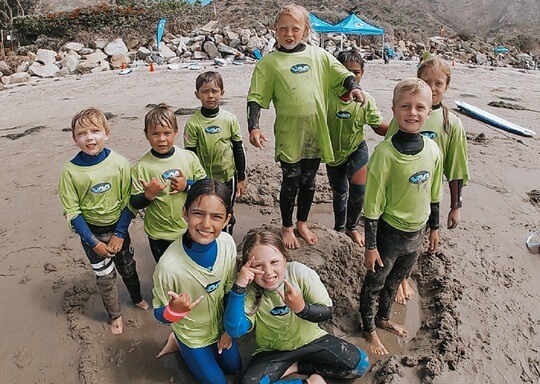 Ventura Makos Surf , Inc. Spring Break Surf Camp 2022 @ Mondos Beach