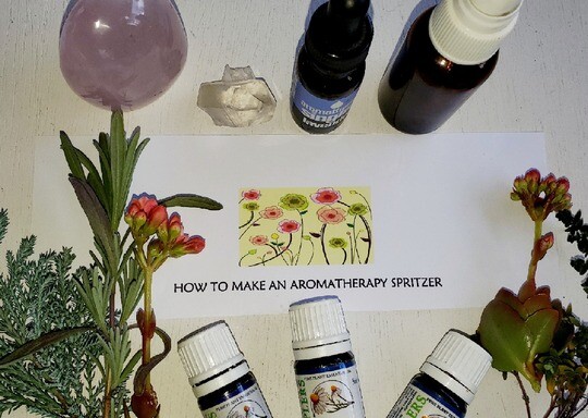 Art.Play.Learn Awakened Heart Designs:  Aroma Therapy Spritzer