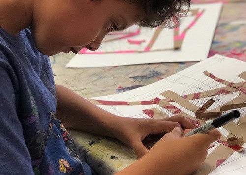 7-10 year old Mixed Media Art Class