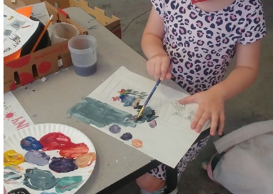 The Paintbrush After School/Weekend ART Class (In Person)