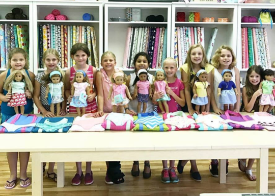 Thimble Bee's Sewing School American Girl Doll :: Fashion Camp